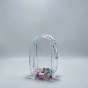 Clear Bags Accessories for Doll,Can Be Installed Inside And Outside The Bag,Can Be Filled With Cute for Doll (Transparent Colour, Large)