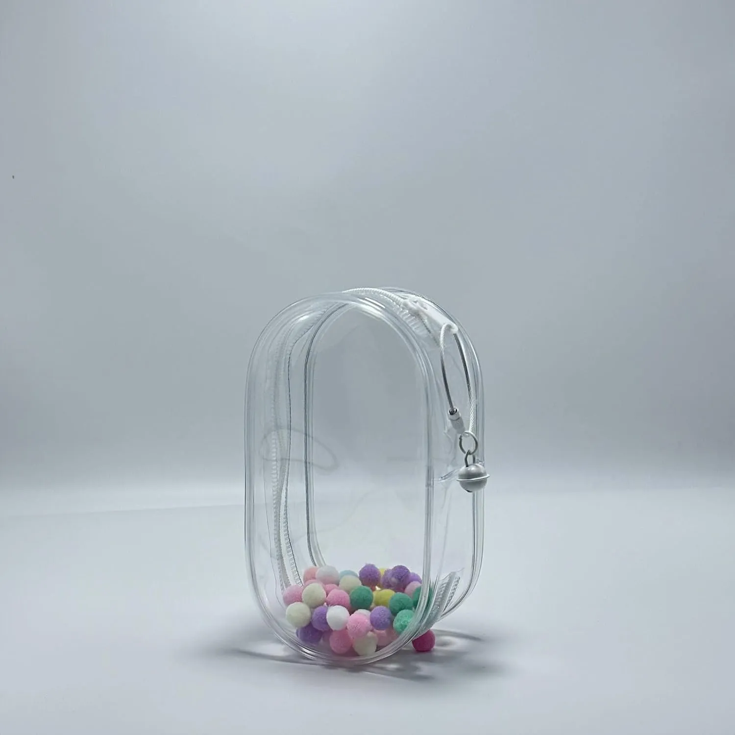 Clear Bags Accessories for Doll,Can Be Installed Inside And Outside The Bag,Can Be Filled With Cute for Doll (Transparent Colour, Large)