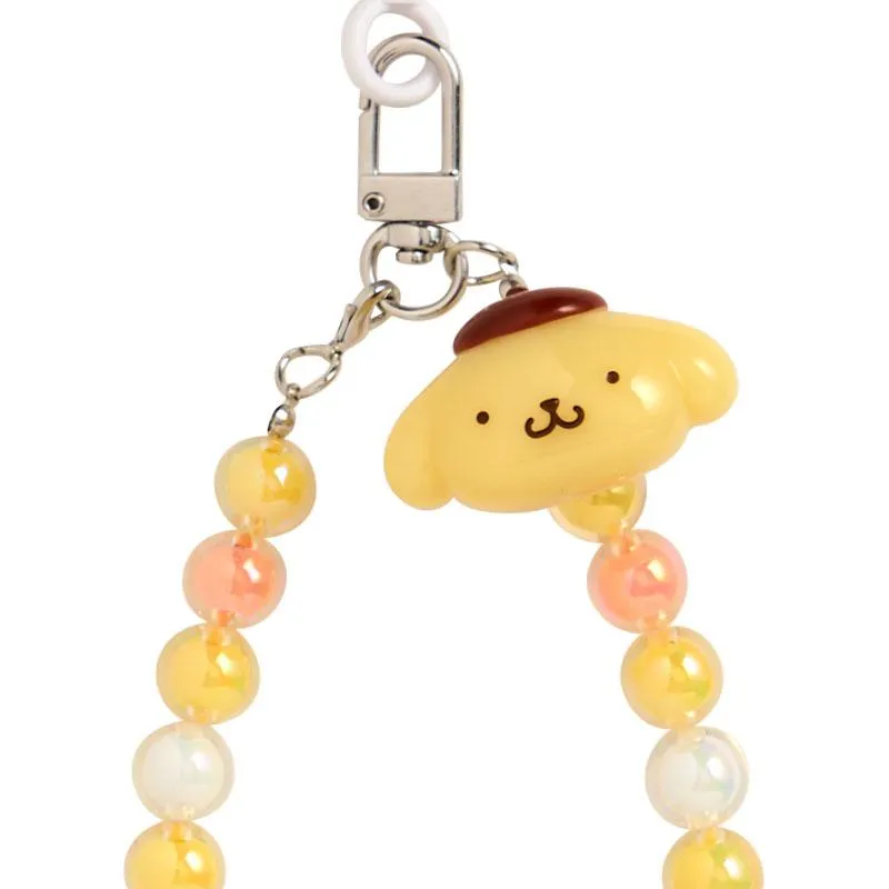 [Clearance]#[Sanrio] Beaded Hand Strap - Pom Pom Purin [FEB 2025] Sanrio Original Japan