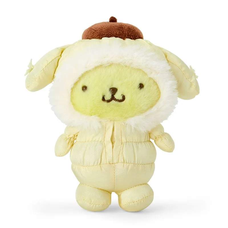 [Clearance]#[Sanrio] -Fuwa Puku Winter Design Series- Mascot Holder - Pom Pom Purin [OCT 2024] Sanrio Original Japan