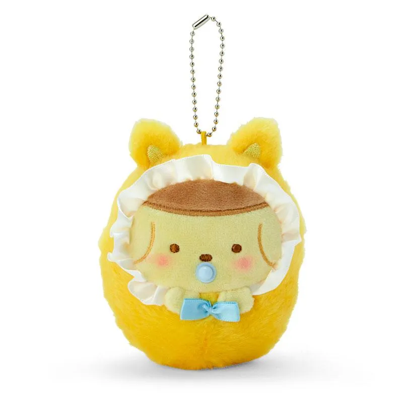 [Clearance]#[Sanrio] Swaddle Baby Mascot -Pom Pom Purin  [DEC 2023] Sanrio Original Japan