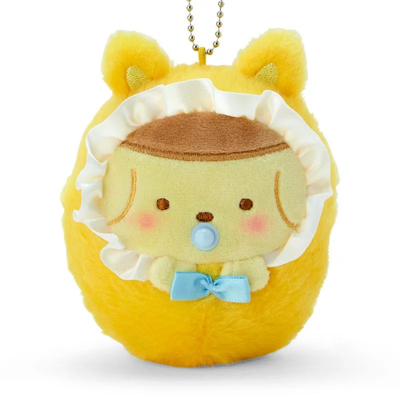 [Clearance]#[Sanrio] Swaddle Baby Mascot -Pom Pom Purin  [DEC 2023] Sanrio Original Japan