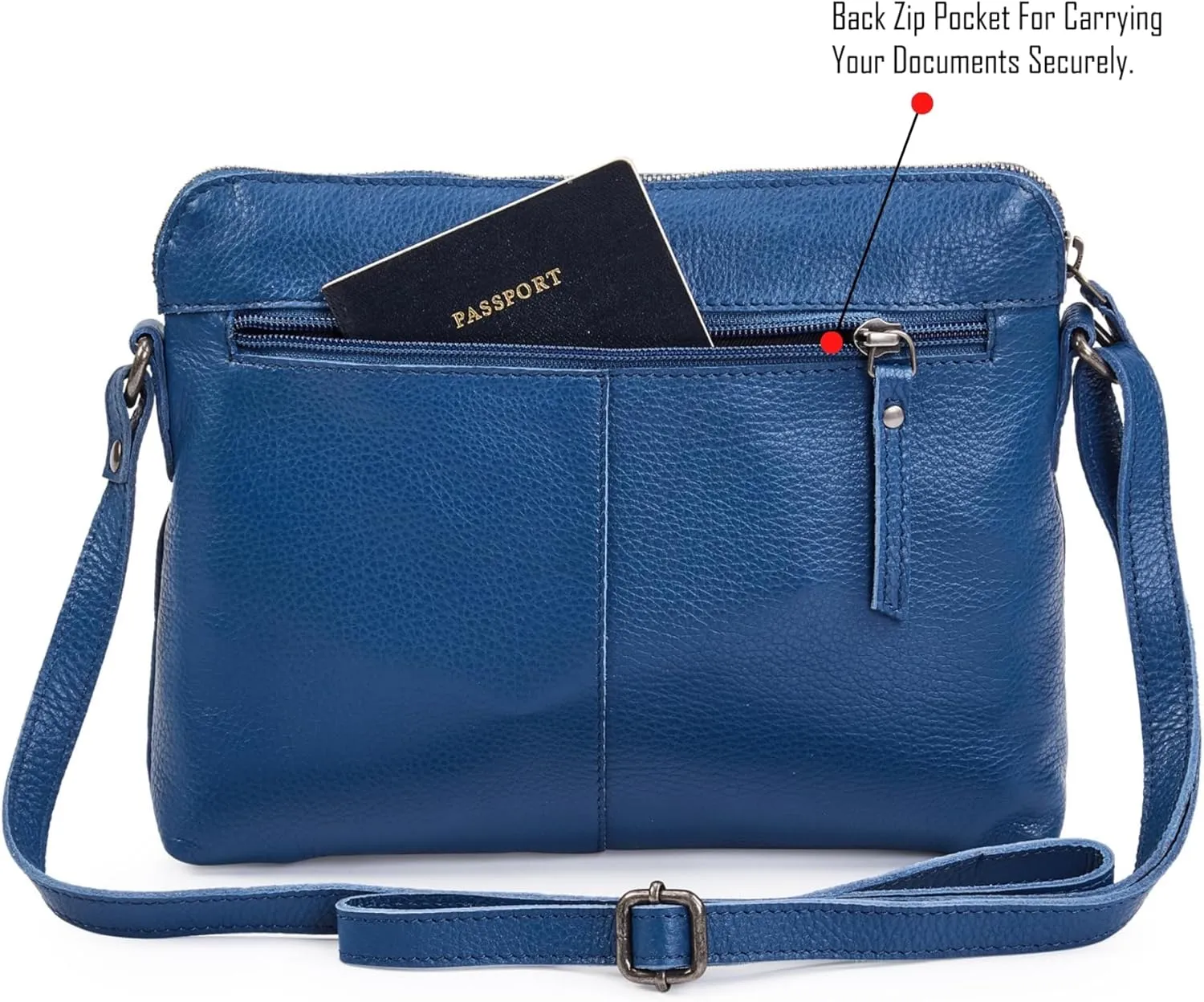 Cochoa Real Leather Soft Crossbody Bags for Women Small Purse Trendy Shoulder Sling Travel Crossover