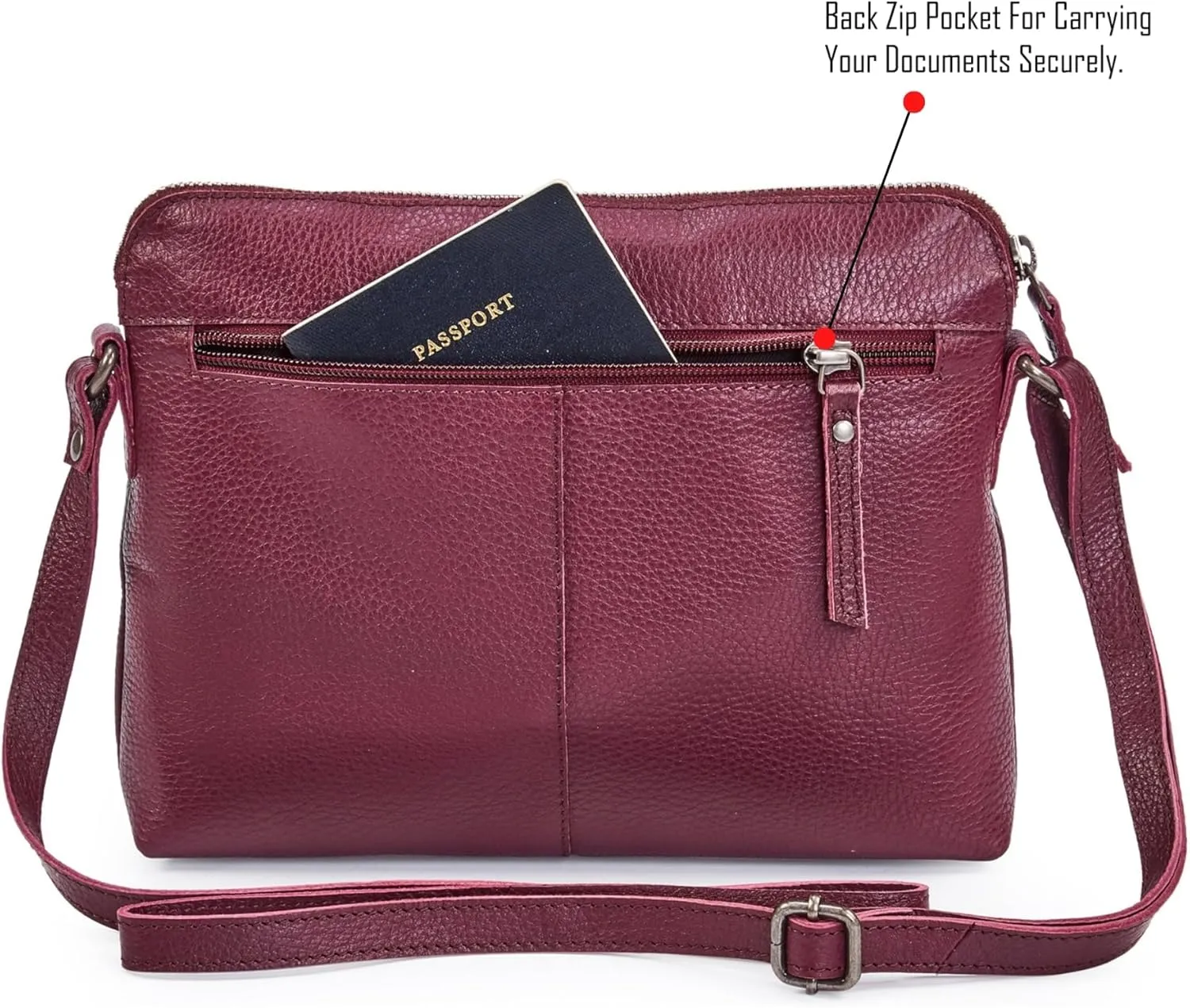 Cochoa Real Leather Soft Crossbody Bags for Women Small Purse Trendy Shoulder Sling Travel Crossover