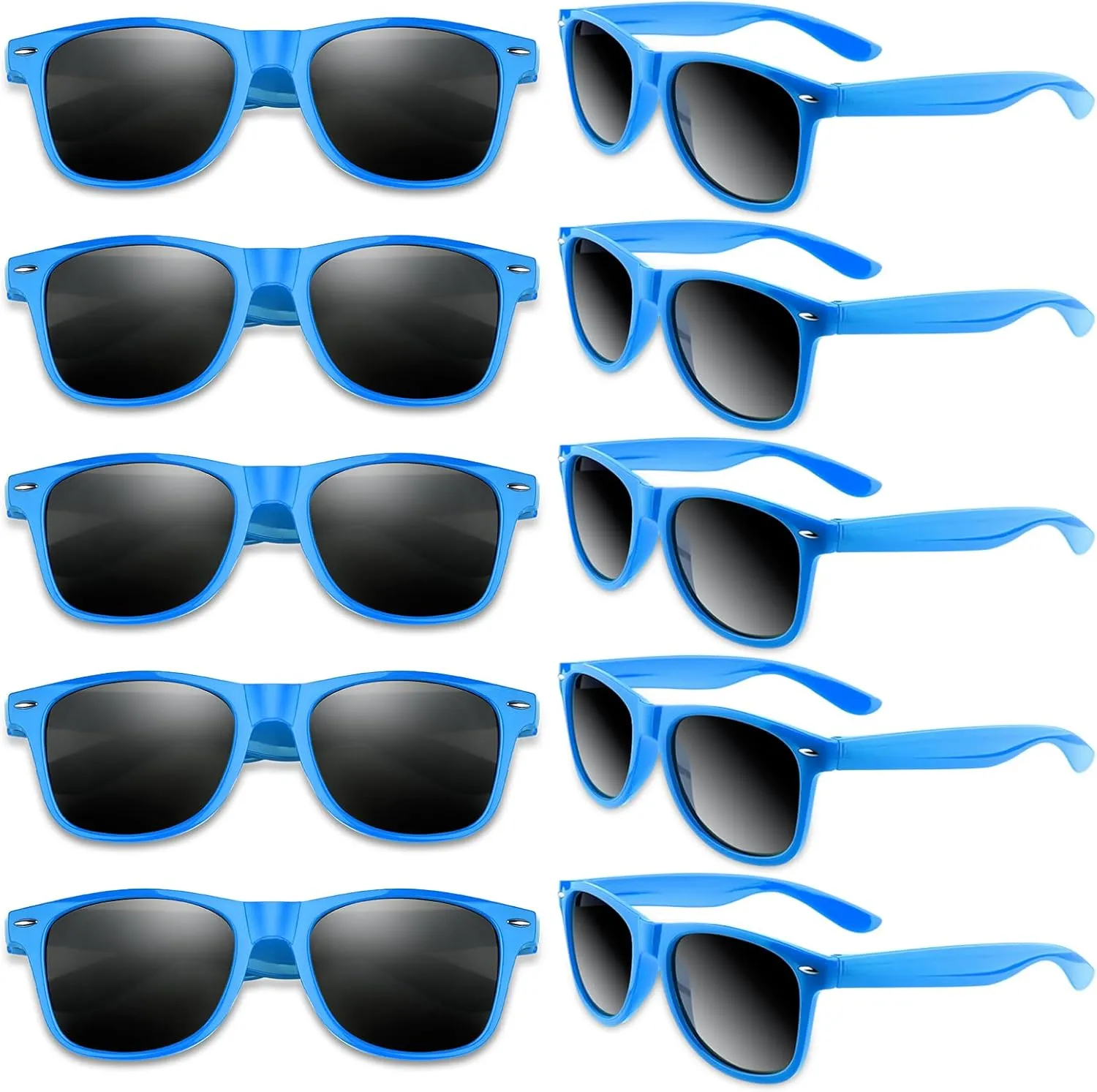 Colorful Party Sunglasses Bulk 20 Packs for Wedding Beach Summer Pool Party Supplies Goodie Bags Stuffers