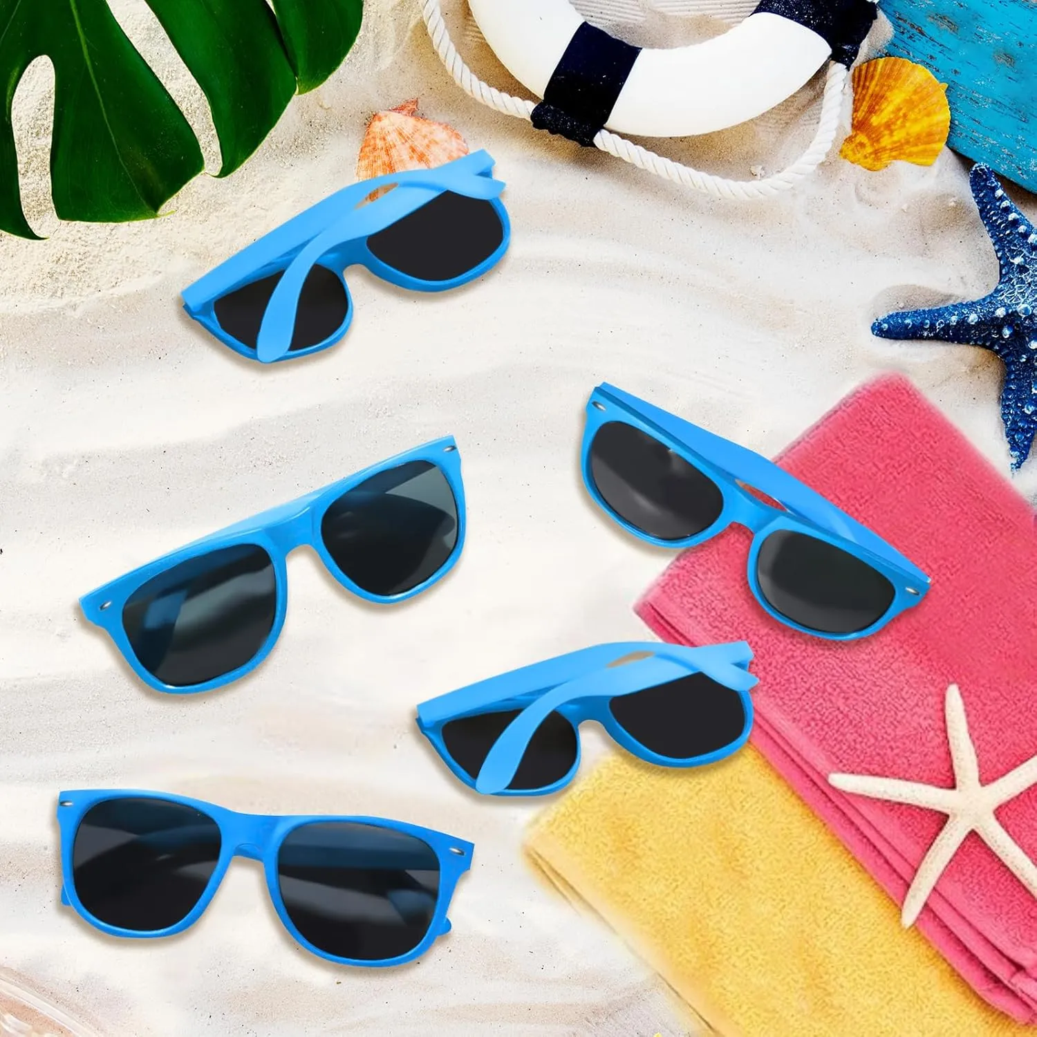 Colorful Party Sunglasses Bulk 20 Packs for Wedding Beach Summer Pool Party Supplies Goodie Bags Stuffers