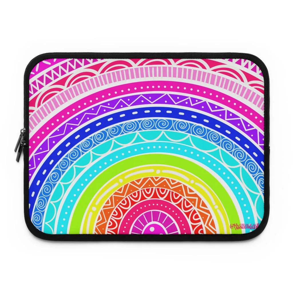 Colorful Rainbow: Laptop Sleeve