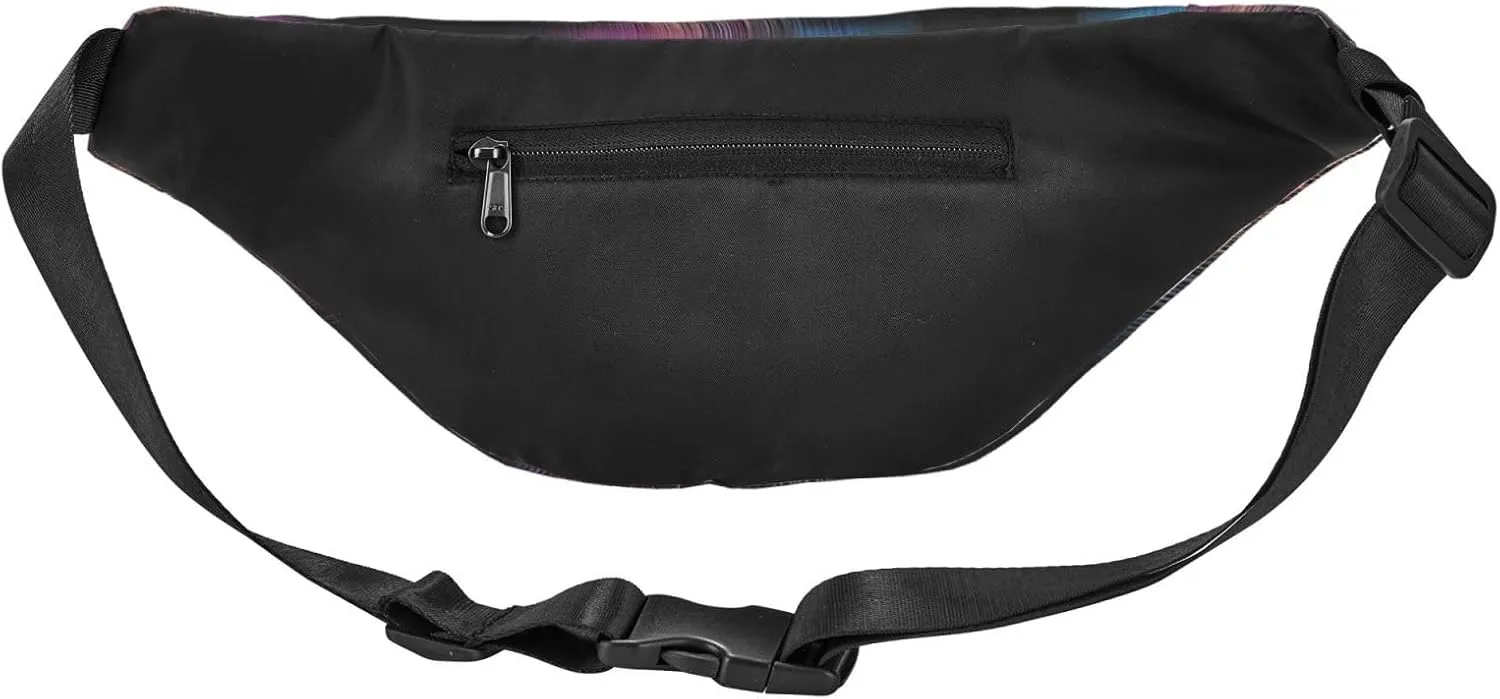 Colorful rainbow rain Fashion Crossbody Appearance High capacity outdoor with Adjustable Comfortable Work Leisure Versatile