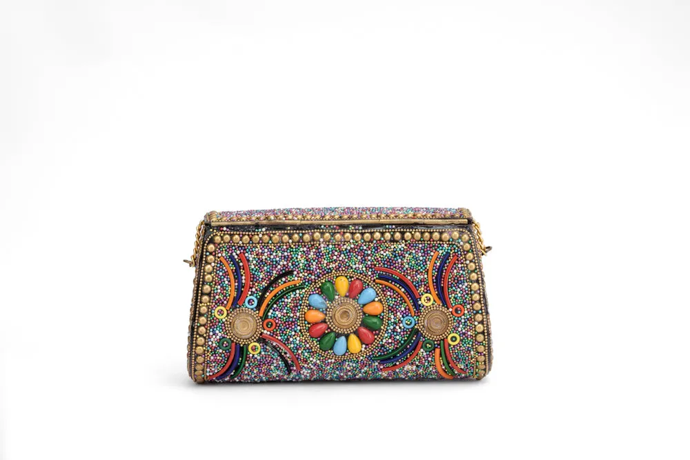 Colorful Stone Mosaic Chic Belt