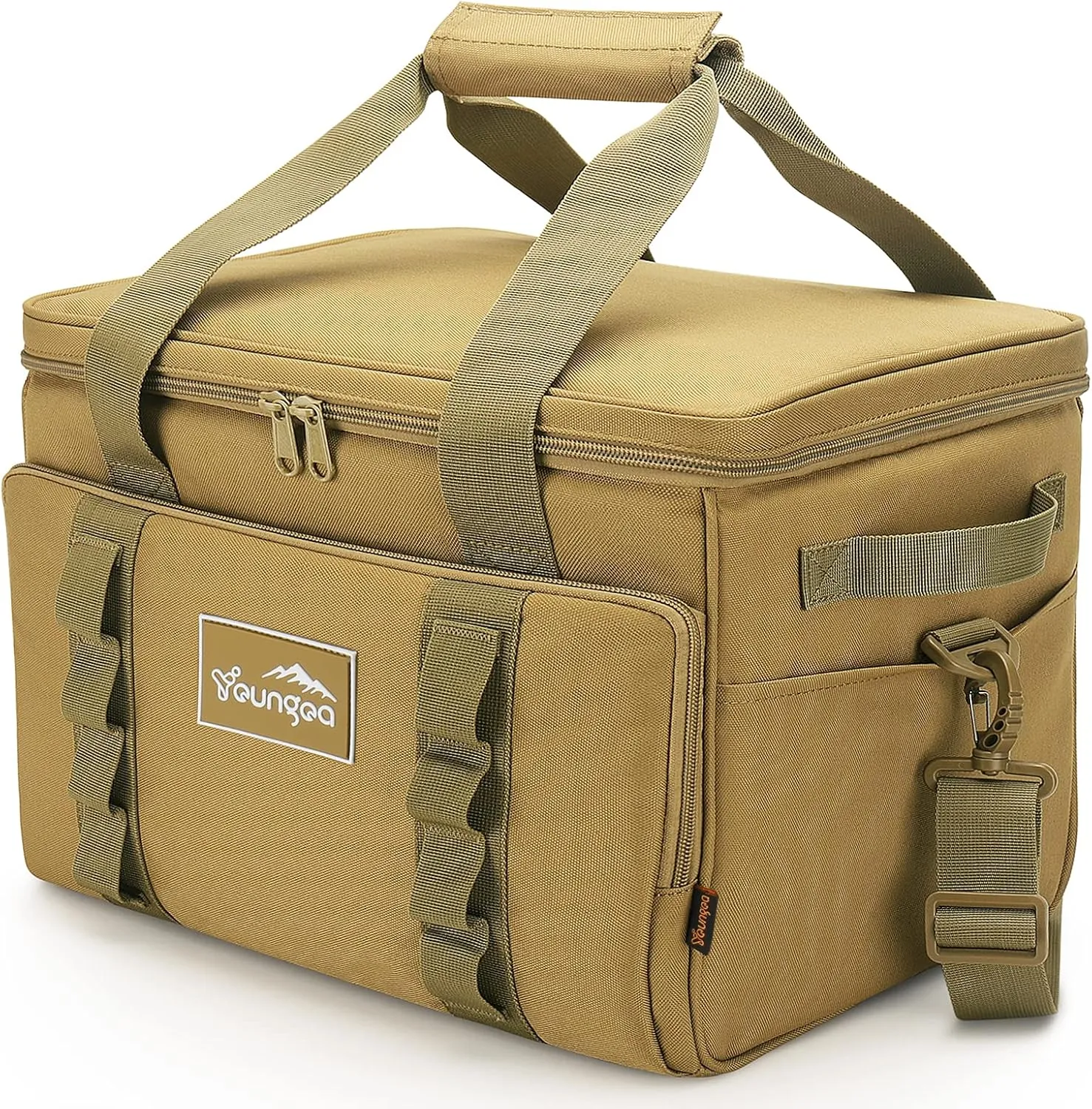Cooler Bag 48-Can Insulated Leakproof Soft Cooler Large Collapsible Portable Travel Cooler Bags 32L for Picnic, Waterproof Soft Ice Chest for Camping, Beach, Fishing, Outdoor - 32 Quart