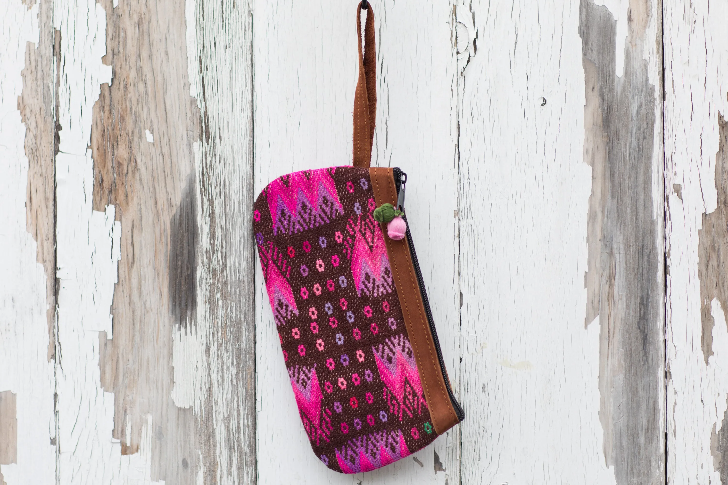 Cosita huipil wristlet clutch 307