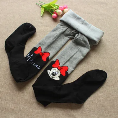 Cotton Splicing Dance Socks Children's Fake High Stockings
