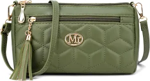 Cross Body Shoulder Purse for Women Ladies Purses and Handbags Crossbody Bags for Women with Tassel Zipper