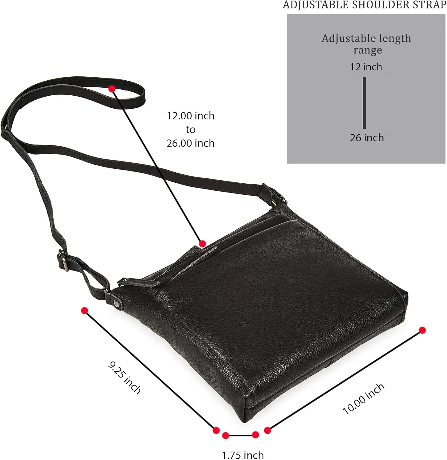 Crossbody Bag for Women Trendy Real Leather Purse Small Soft Pebbled Handbags Crossover Shoulder Pocketbook