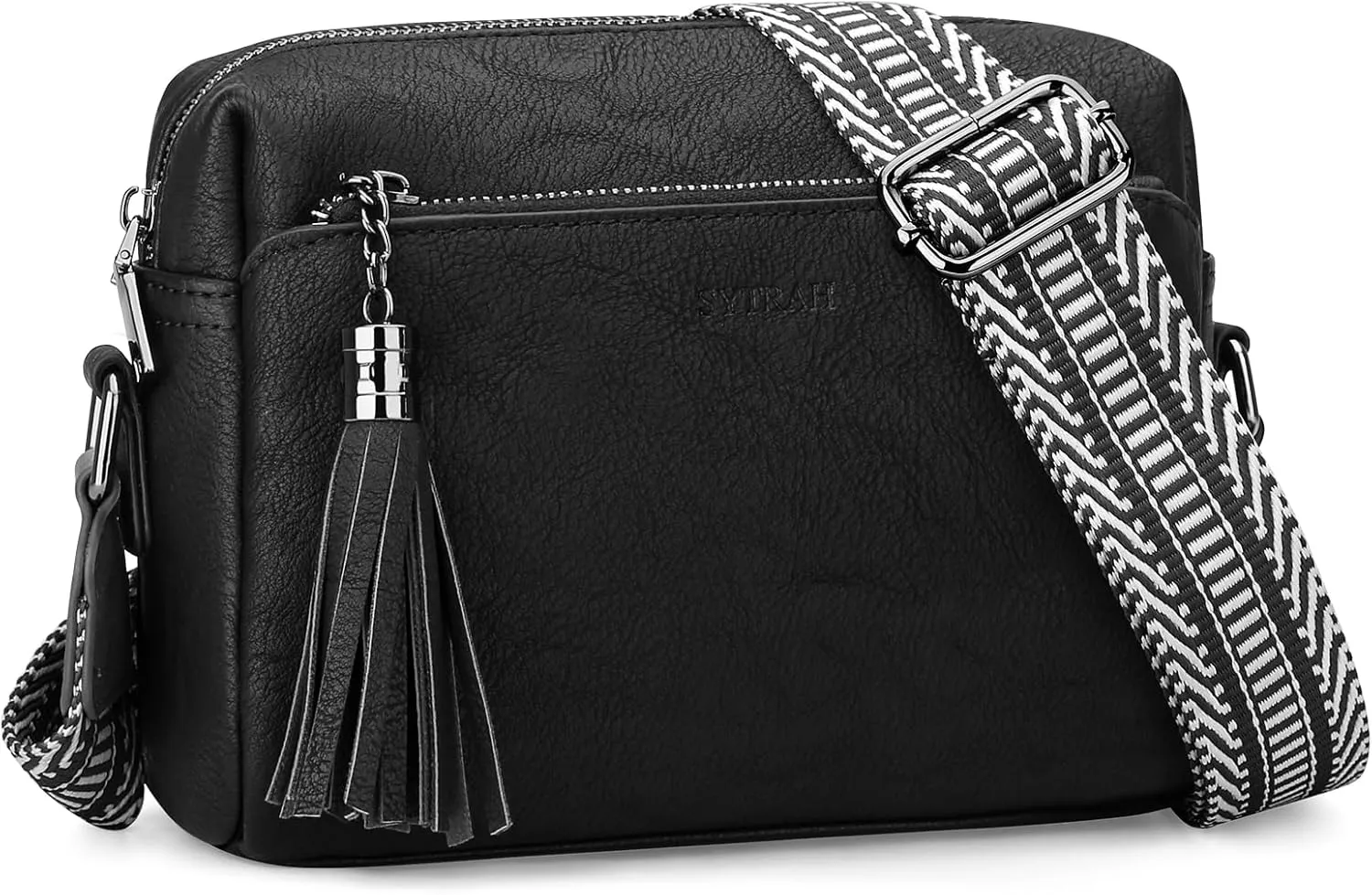 Crossbody Bags for Women, Crossbody Purse Soft Leather Purses for Women Shoulder Handbags with Tassel