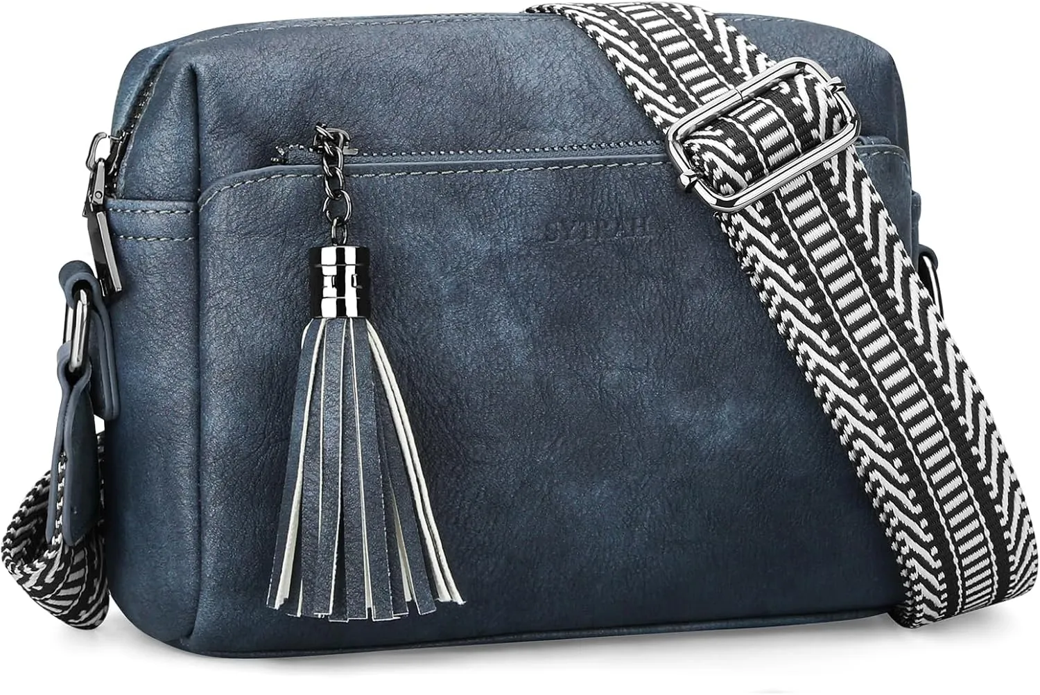 Crossbody Bags for Women, Crossbody Purse Soft Leather Purses for Women Shoulder Handbags with Tassel