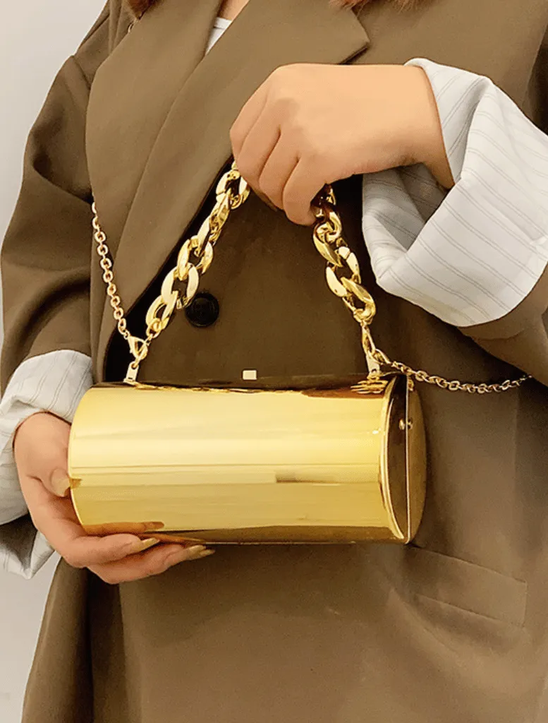 Dani Box Bag - Gold
