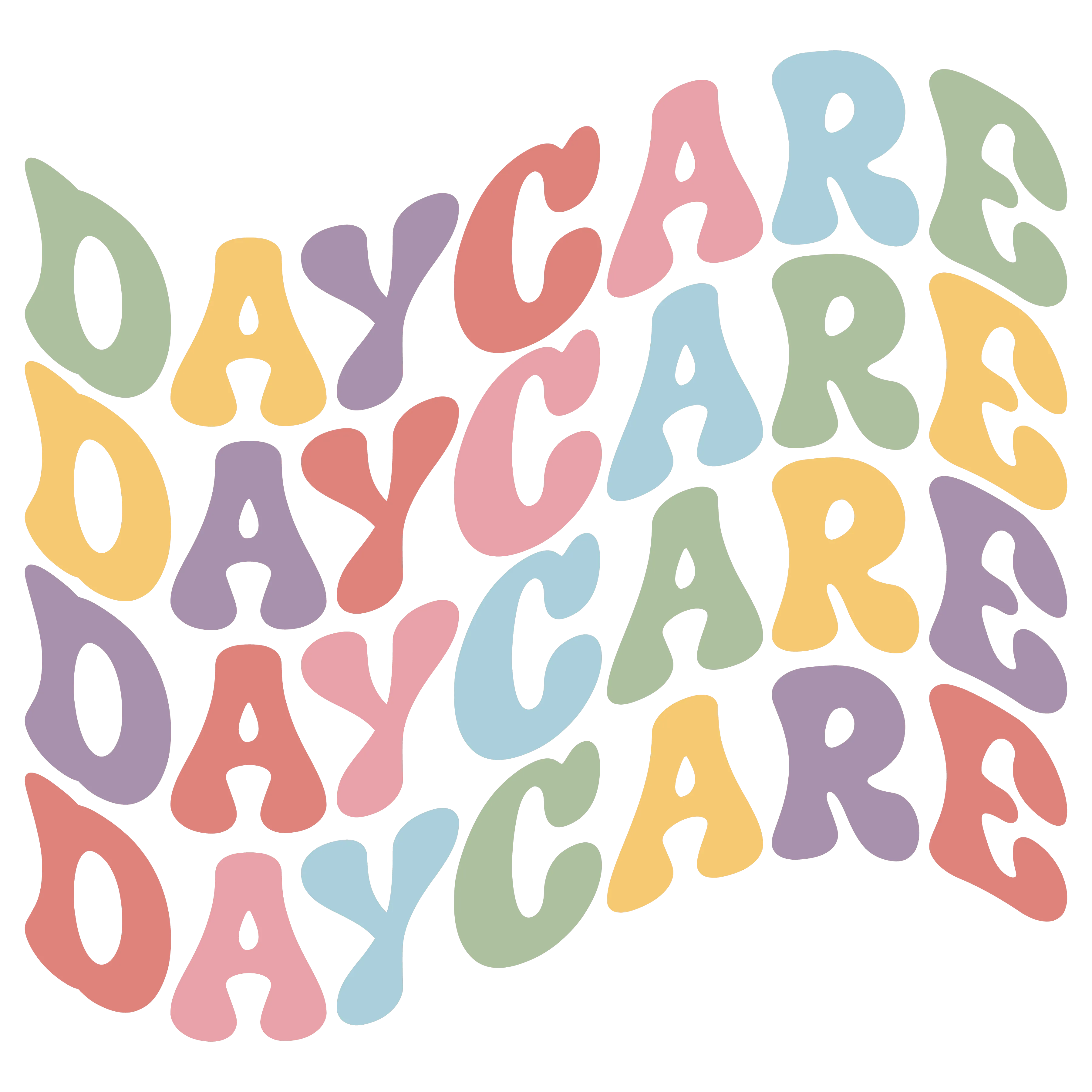 Daycare 4 DTF (direct-to-film) Transfer
