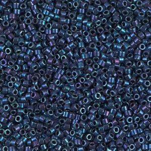 DB 1005 - Metallic Blue Iris - Miyuki Delica Beads, Size 11, 5 grams - Miyuki Delica & Seed Beads - Wholesale and Retail