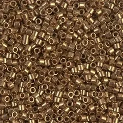DB 22L, Metallic Light Bronze - Miyuki Delica Beads - Size 11 - 5 grams - Japanese Cylinder Seed Beads - Retail & Wholesale