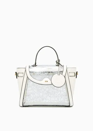 Delora Top Handle Handbag - White