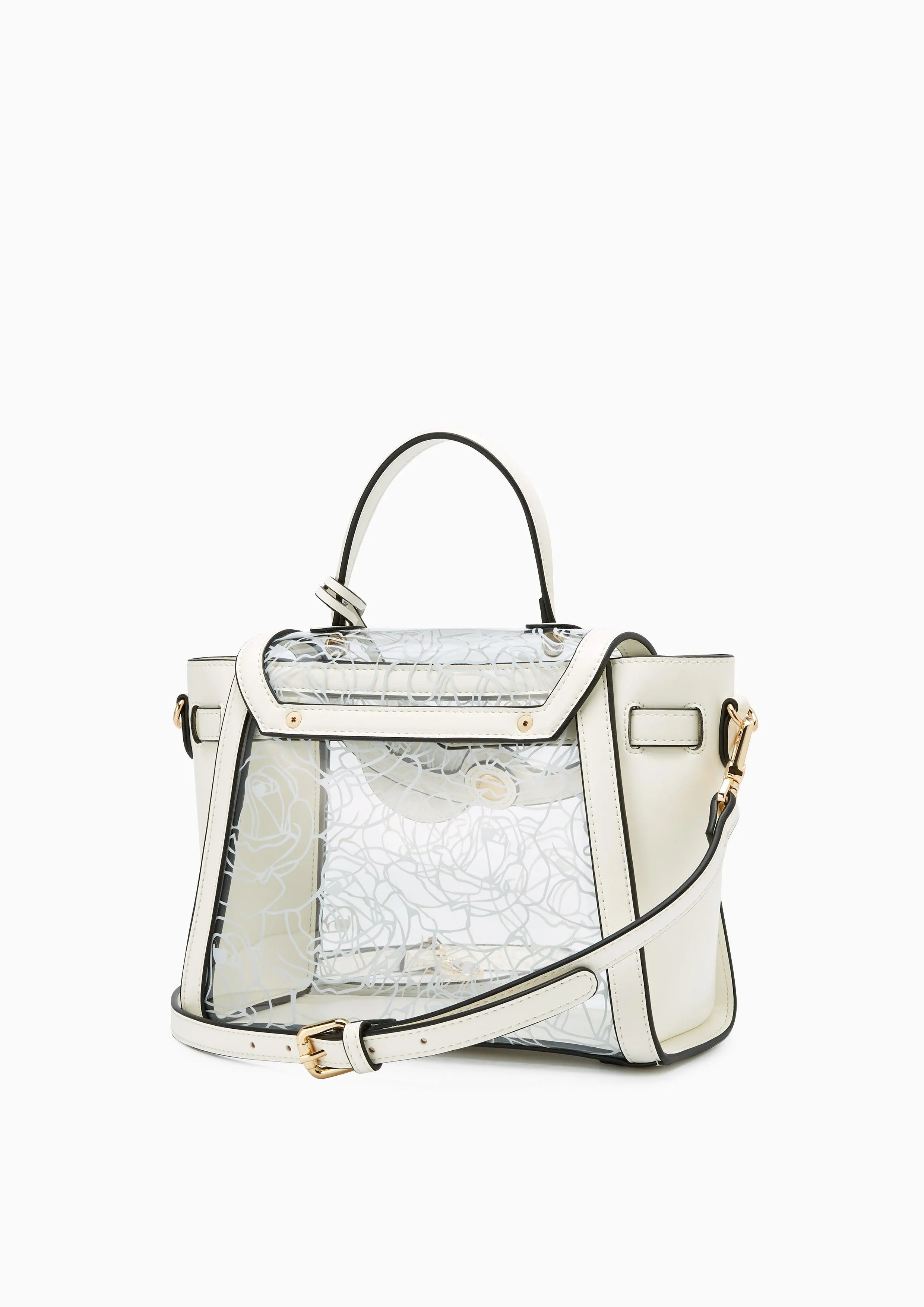 Delora Top Handle Handbag - White