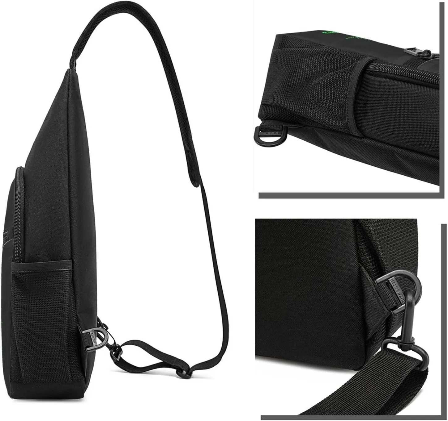Disability Awareness Heartbeat Chest Pack Leisure Shoulder Crossbody Chest Bag