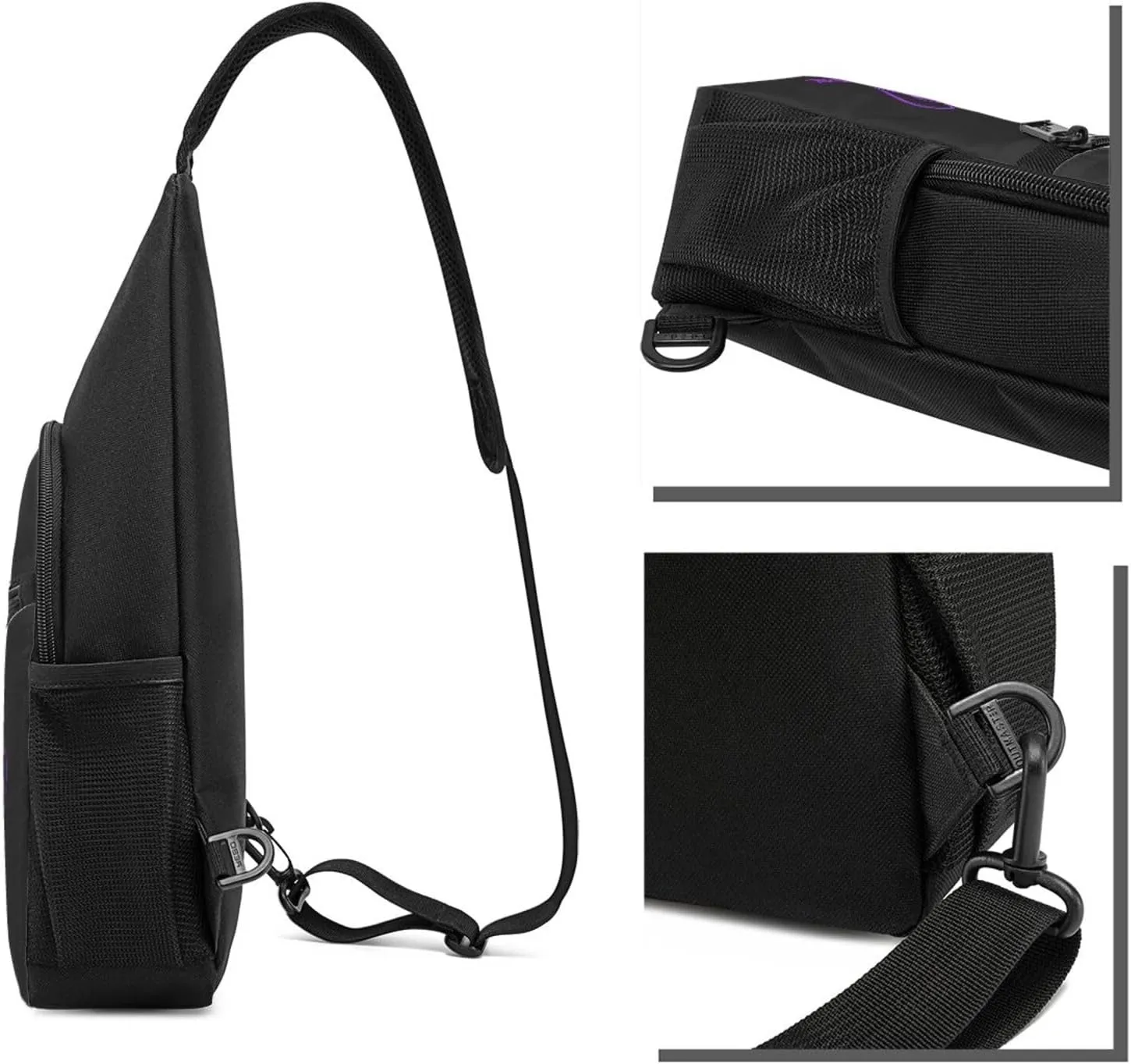 Domestic Violence Awareness Chest Pack Leisure Shoulder Crossbody Chest Bag