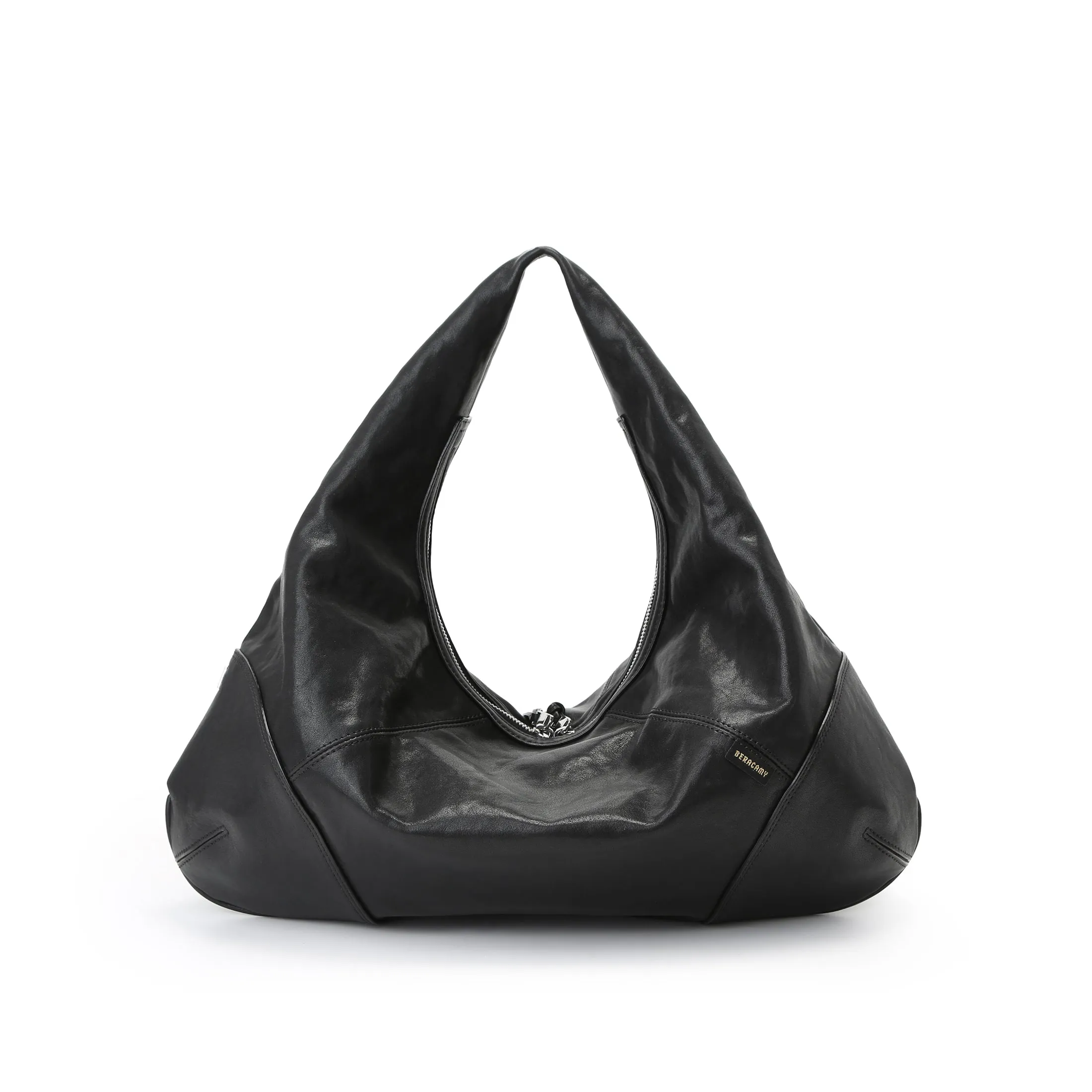 Drape Hobo Bag - Noir