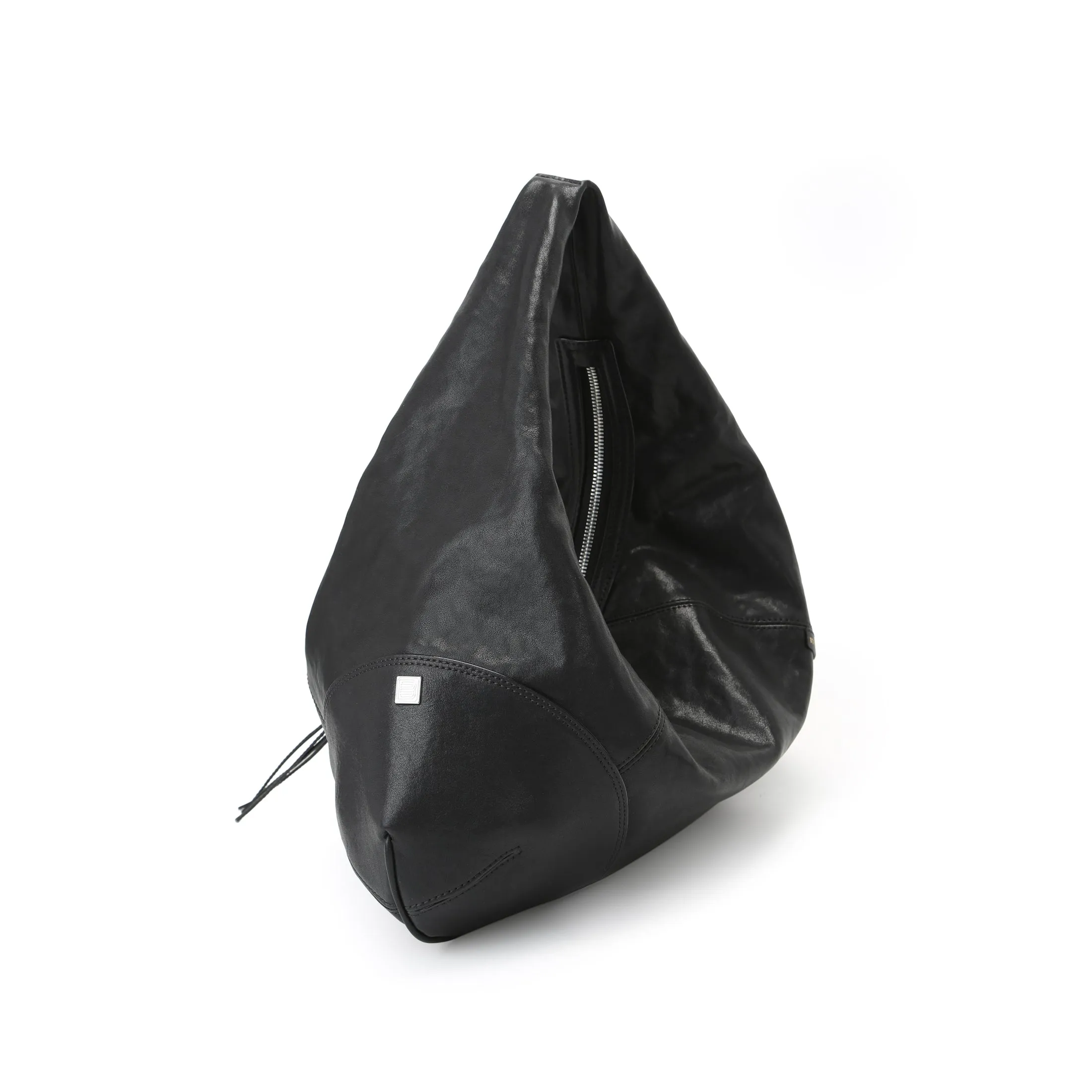 Drape Hobo Bag - Noir