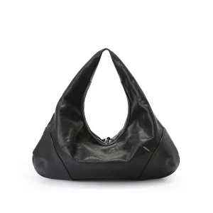 Drape Hobo Bag - Noir