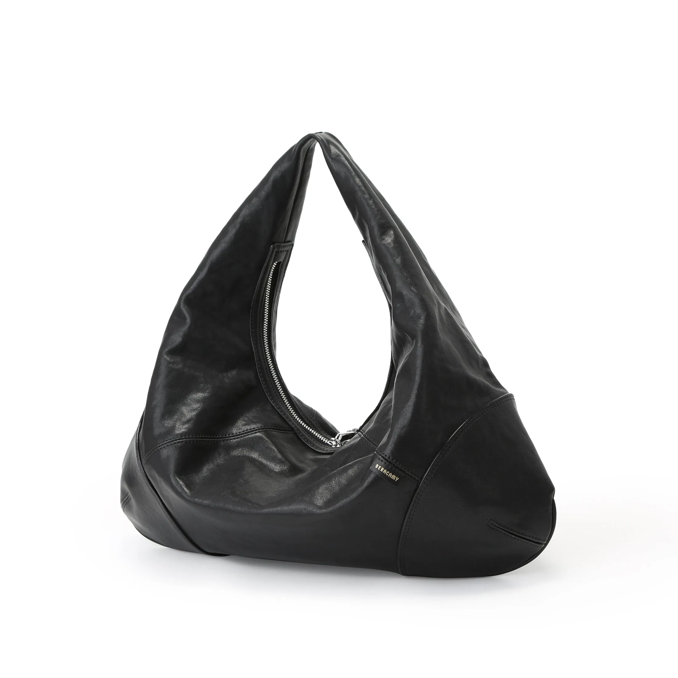 Drape Hobo Bag - Noir
