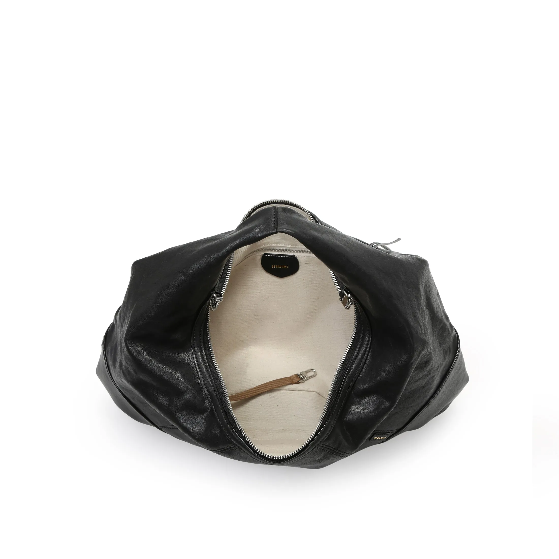 Drape Hobo Bag - Noir