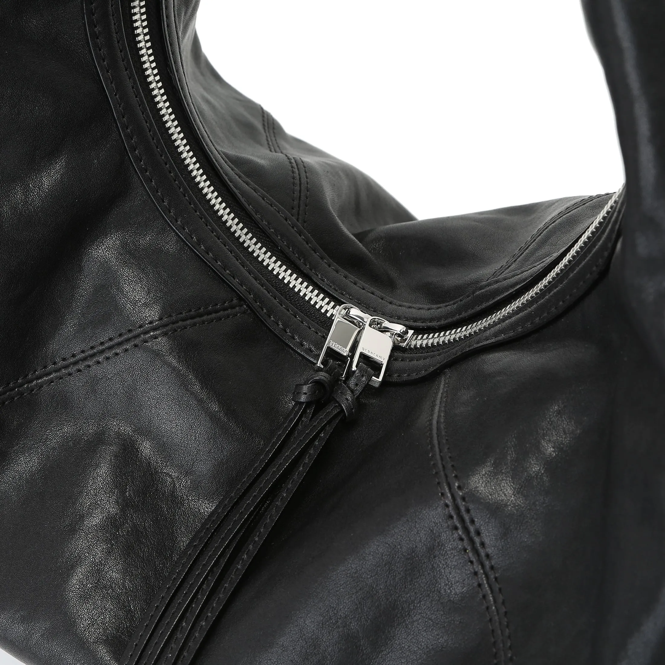Drape Hobo Bag - Noir