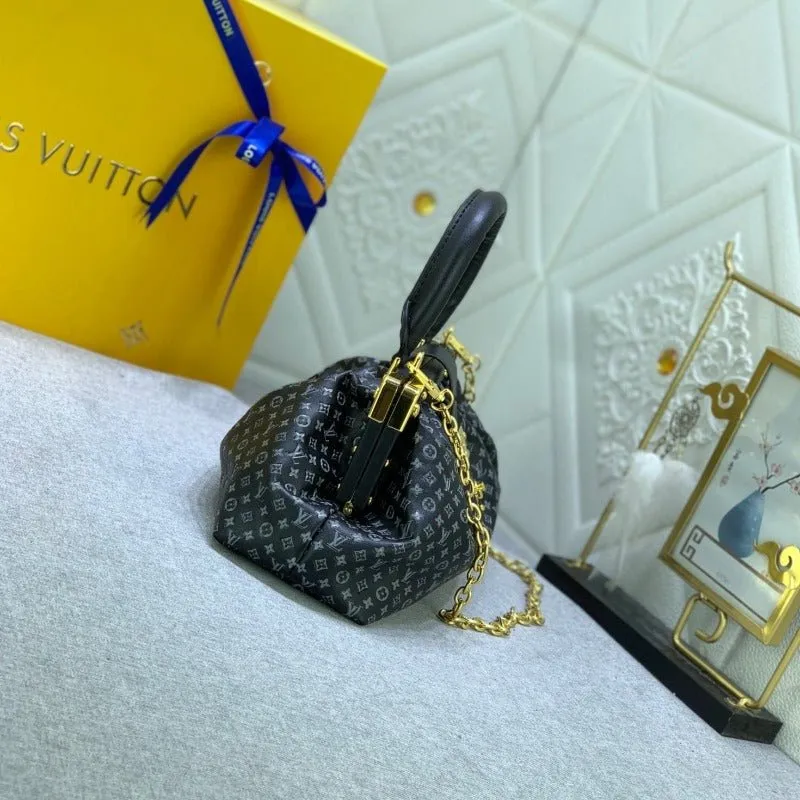 ESMEE - Monogram Clutch Black