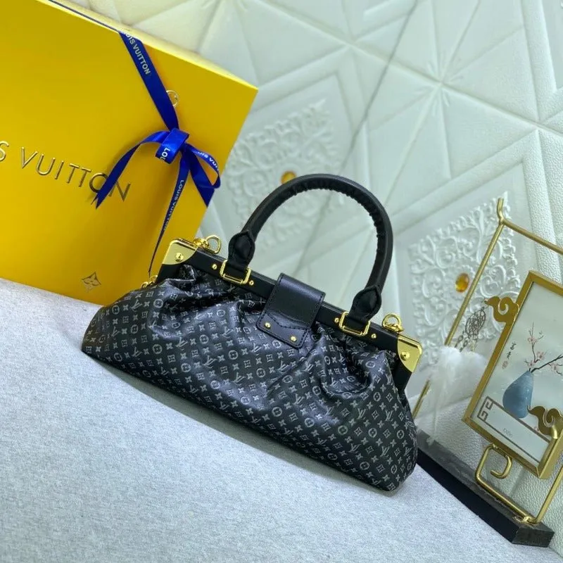 ESMEE - Monogram Clutch Black