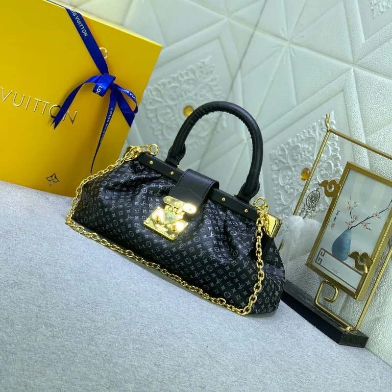 ESMEE - Monogram Clutch Black