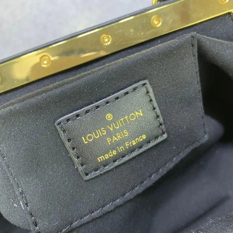 ESMEE - Monogram Clutch Black