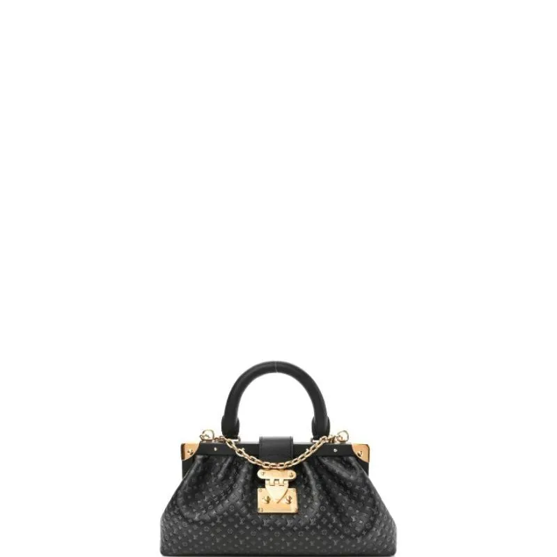 ESMEE - Monogram Clutch Black