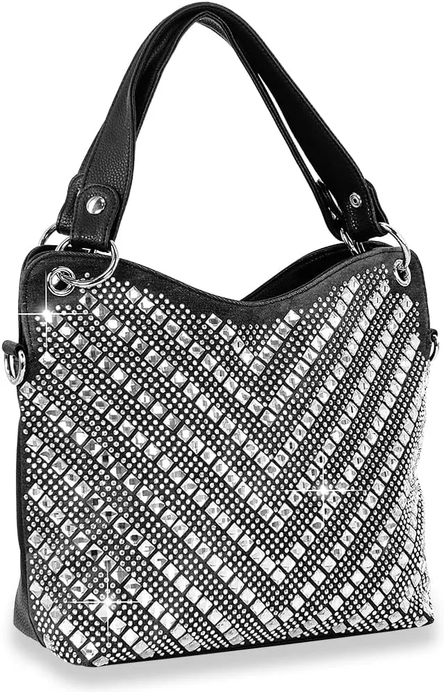 Fashion Sparkling Handbag PU Bags for Women Crossbody Single Shoulder Leisure Bag