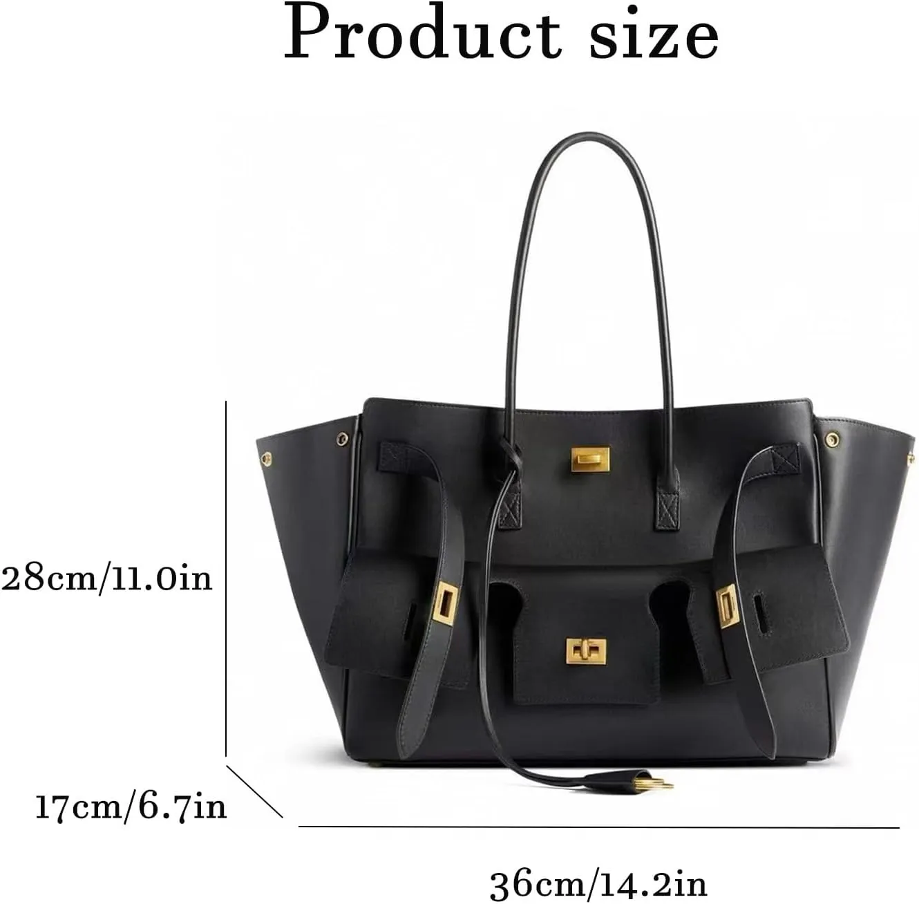 Fashionable Retro Genuine Leather Motorcycle Bag Large Capacity Cowhide tote bag Commuter Shoulder Bag Multi-pocket Design