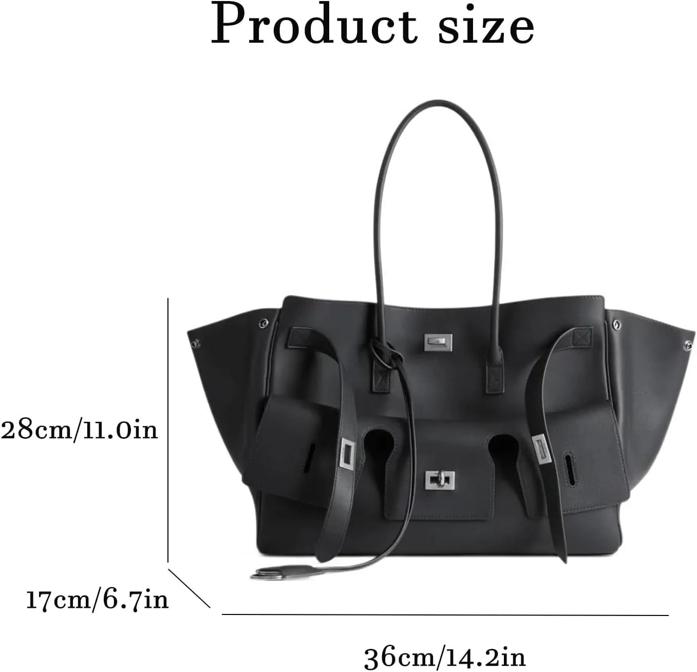Fashionable Retro Genuine Leather Motorcycle Bag Large Capacity Cowhide tote bag Commuter Shoulder Bag Multi-pocket Design