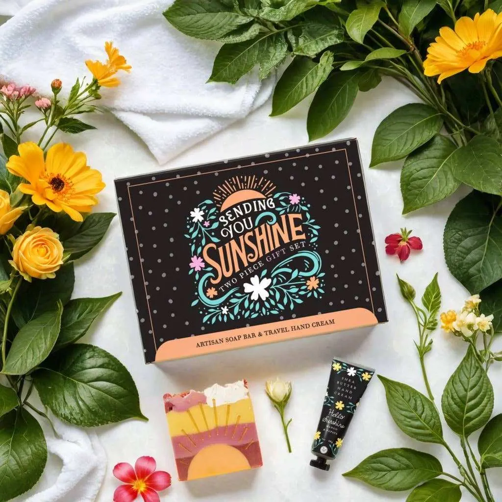 Finchberry - Sending You Sunshine 2 Pc Bath & Body Gift Set