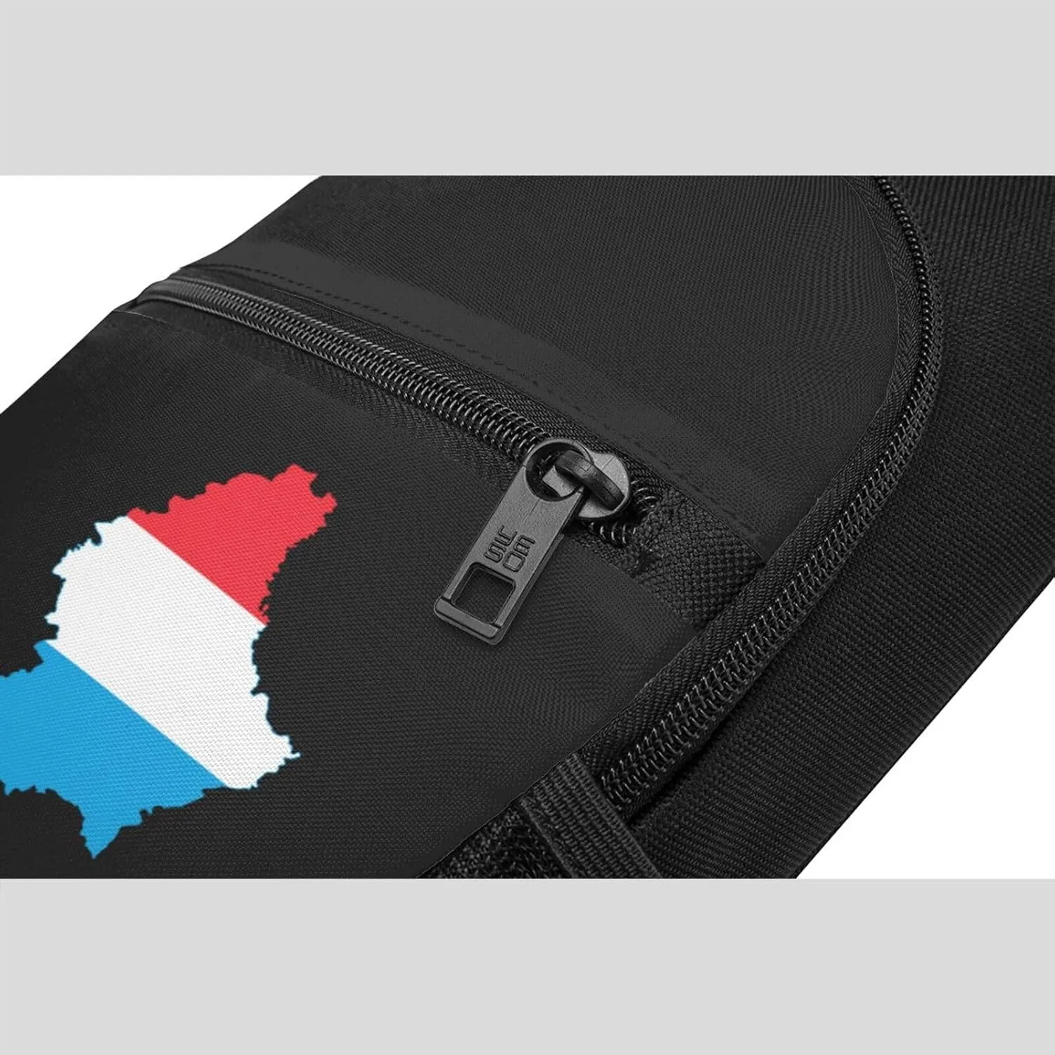 Flag Map of Luxembourg Chest Pack Leisure Shoulder Crossbody Chest Bag