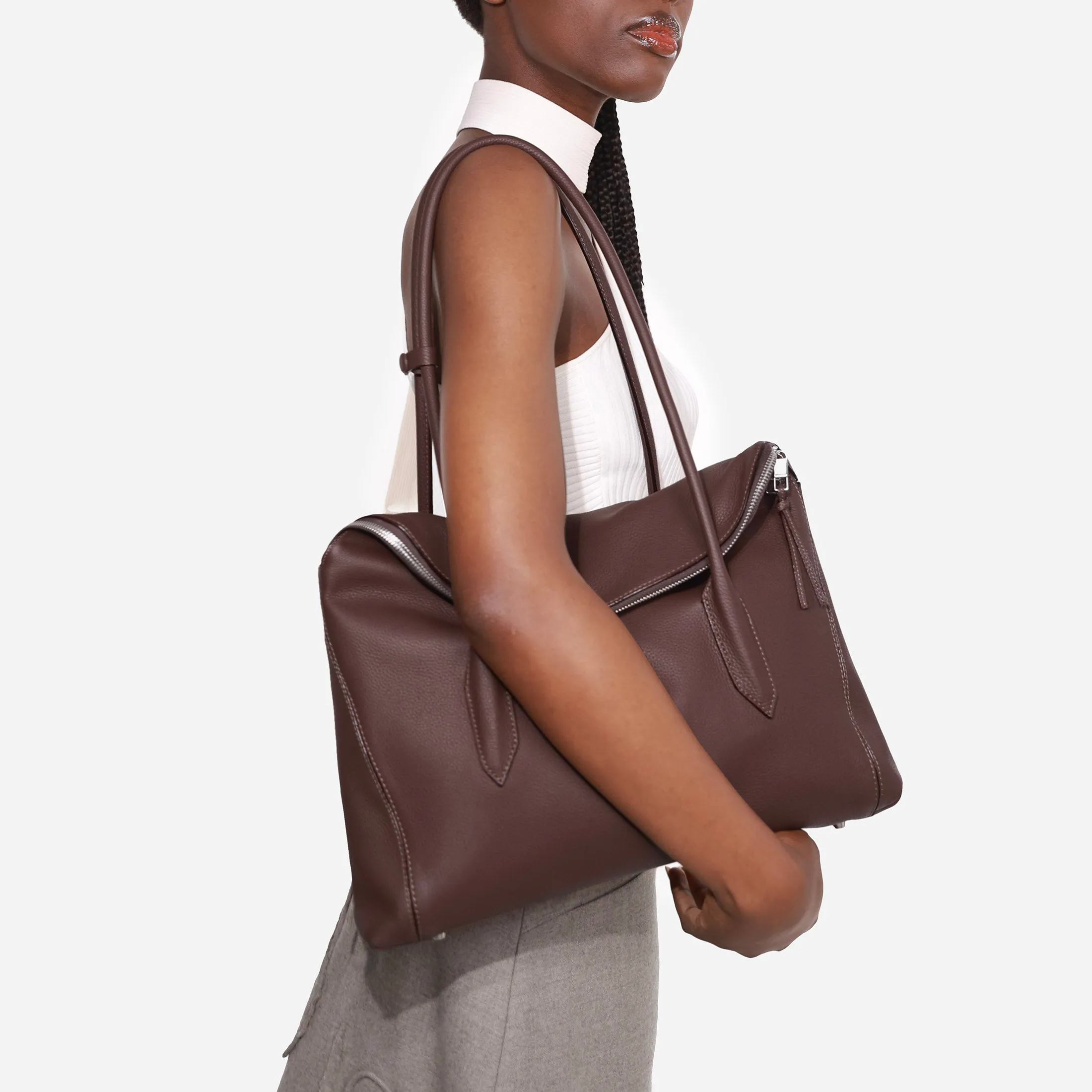 Folding Tote Grand - Noir