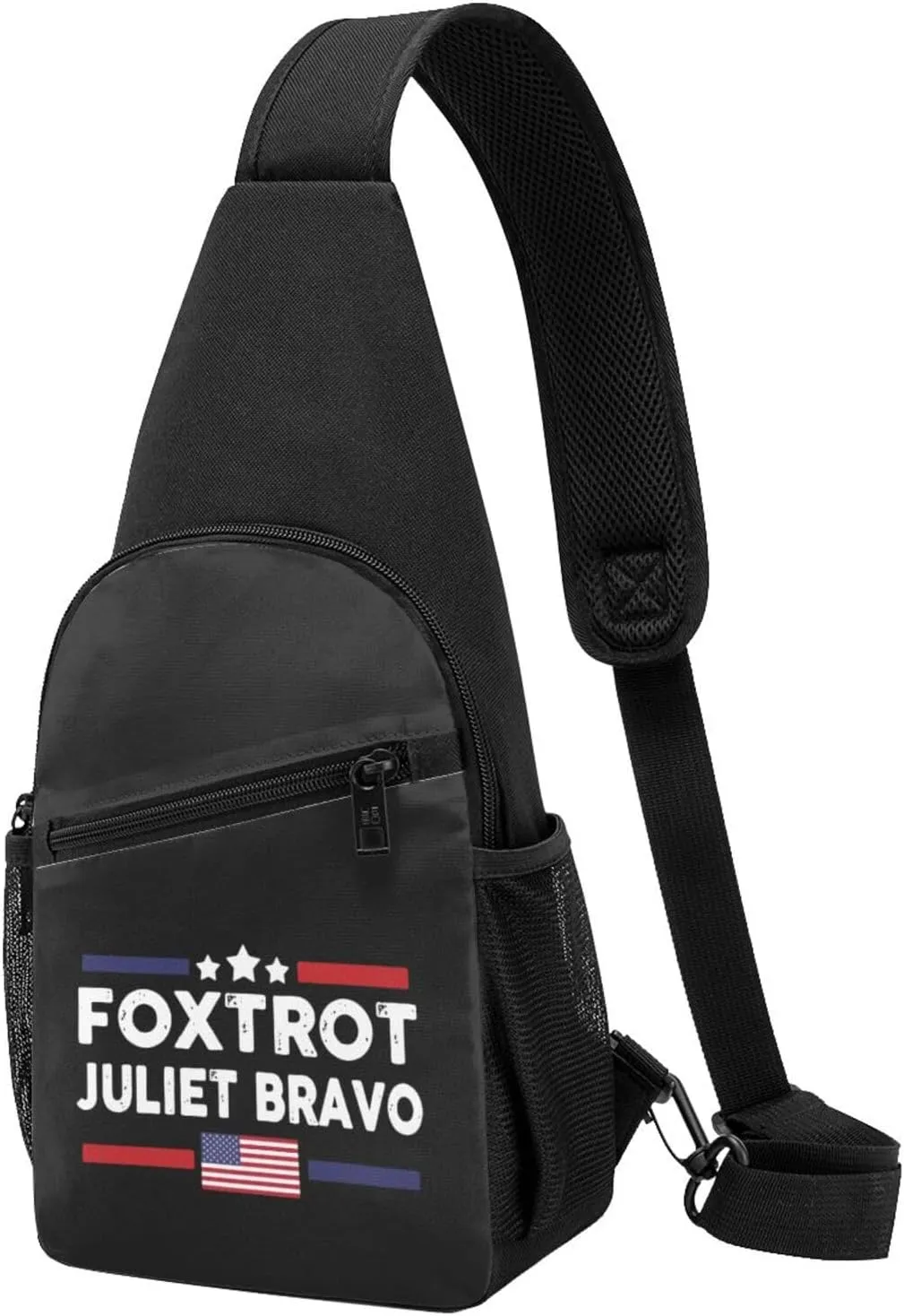 Foxtrot Juliet Bravo Chest Pack Leisure Shoulder Crossbody Chest Bag