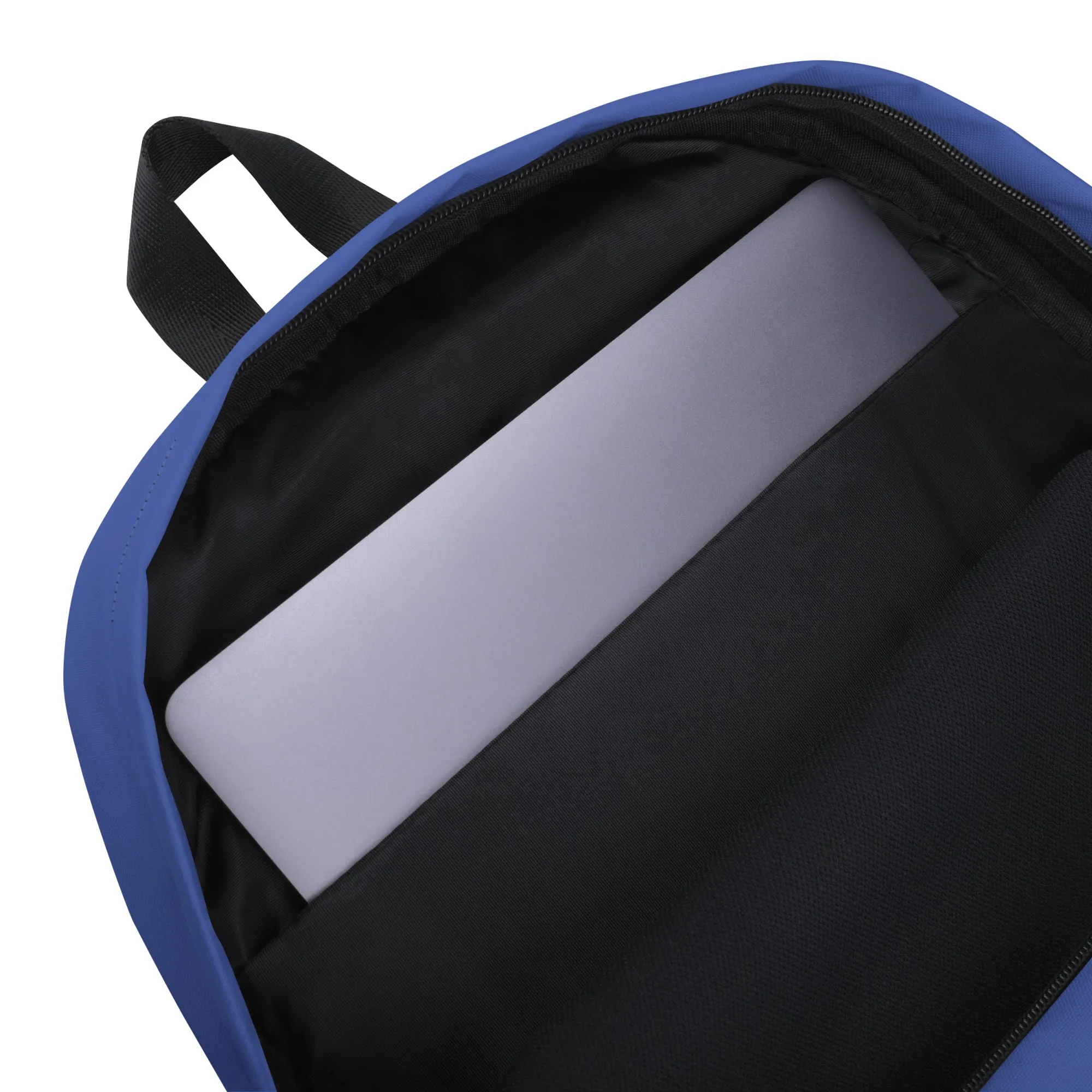 Fruit Frenzy Backpack - Colorful Outlines on Blue Bliss