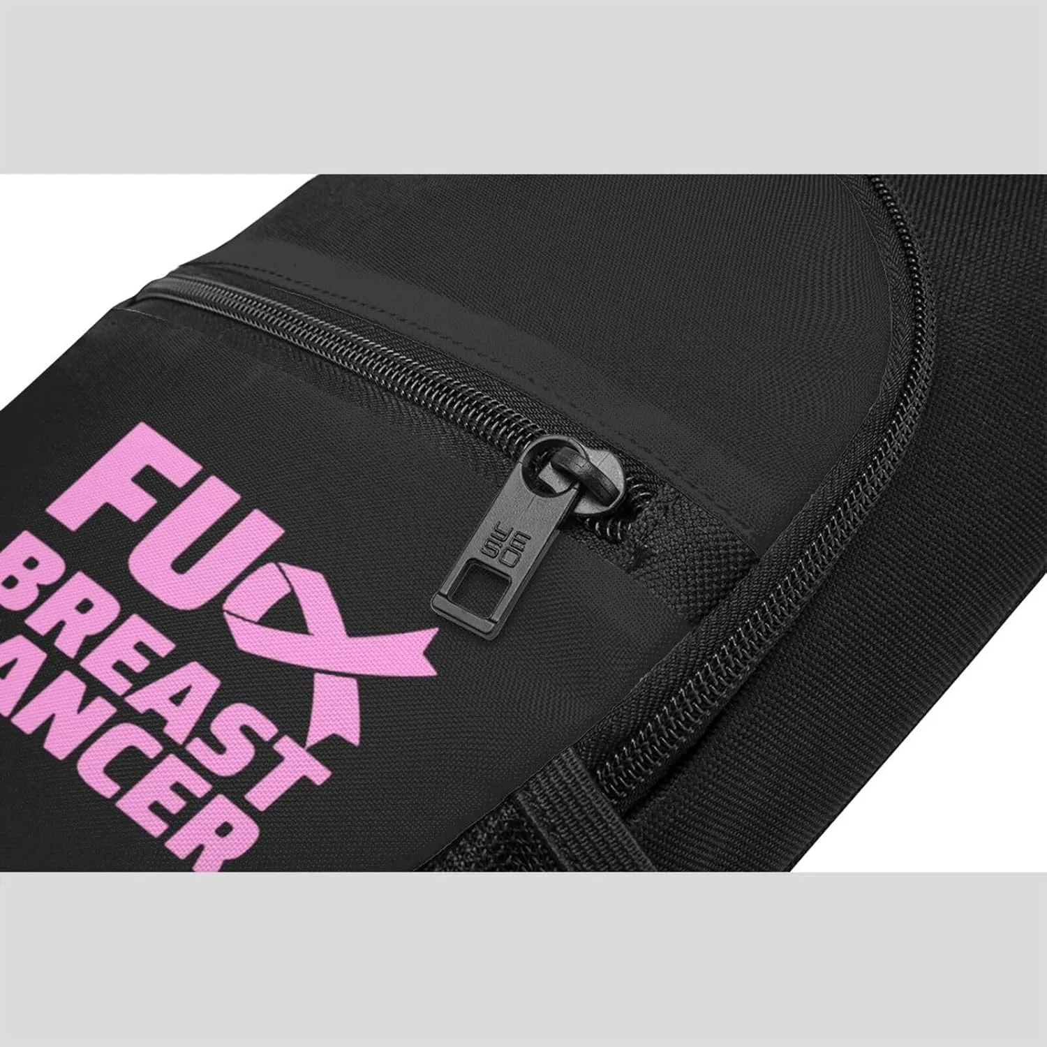 Fuck Breast Cancers Chest Pack Leisure Shoulder Crossbody Chest Bag