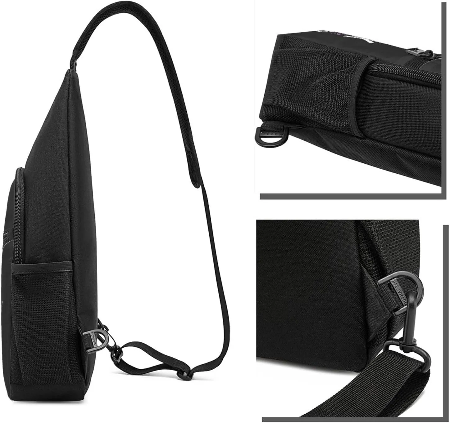 Fuck Pancreatic Cancer Chest Pack Leisure Shoulder Crossbody Chest Bag