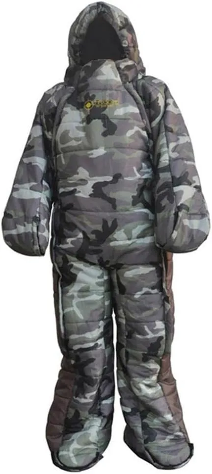 Full Body Wearable Sleeping Bag for Travel, Camping, Accompany Patient
